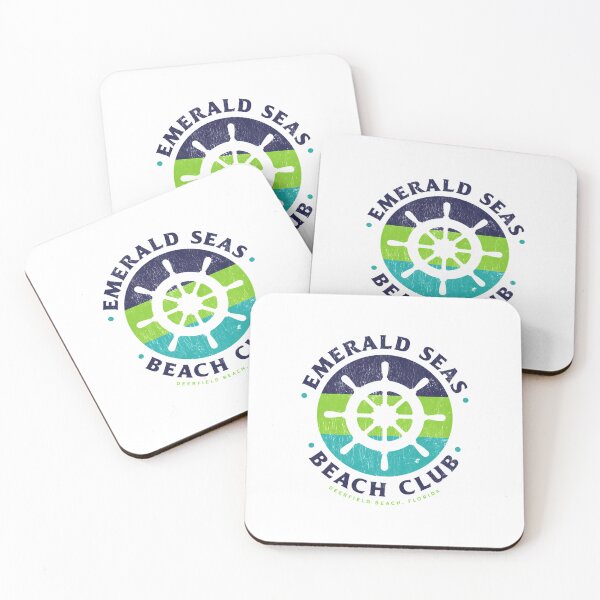 Item preview, Emerald Seas Beach Club Deerfield Beach Fl designed and sold by Dravienart.