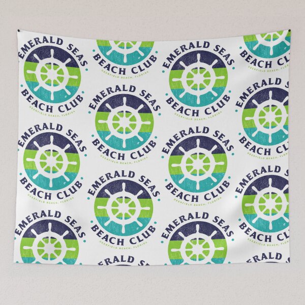 Item preview, Emerald Seas Beach Club Deerfield Beach Fl designed and sold by Dravienart.