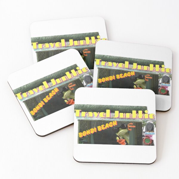 Item preview, Travel Junkkie, Bondi Beach designed and sold by Johnnys Place.