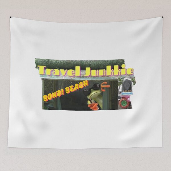 Item preview, Travel Junkkie, Bondi Beach designed and sold by Johnnys Place.