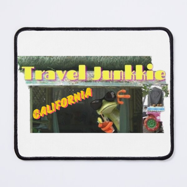 Item preview, Travel Junkkie, California designed and sold by Johnnys Place.
