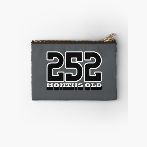 Item preview, 252 Months Old — Funny 21st Birthday Gag Design designed and sold by downUnderInk.