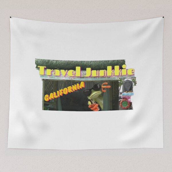 Item preview, Travel Junkkie, California designed and sold by Johnnys Place.