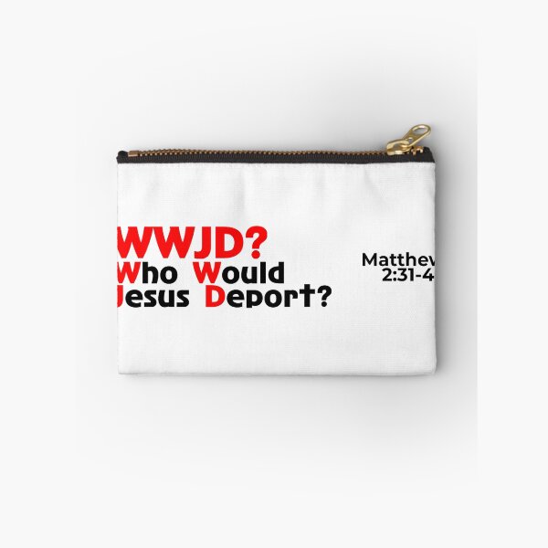 Item preview, Who Would Jesus Deport(WWJD) designed and sold by WWJDStickers.
