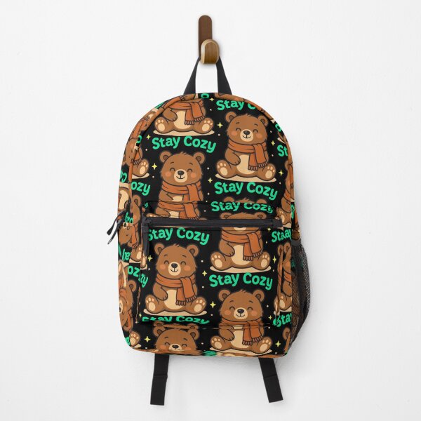 Item preview, Stay Cozy Cute Bear Winter Illustration designed and sold by graphicnew.
