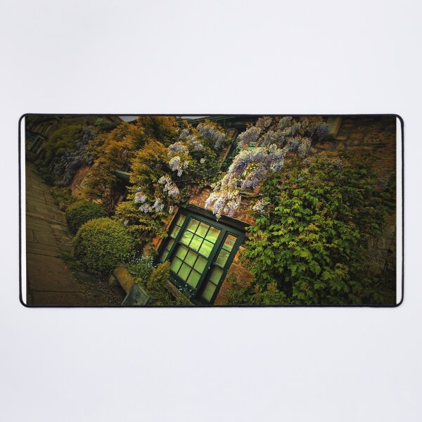 Item preview, Cottage draped in vibrant Wysteria. designed and sold by Ian Ramsay.