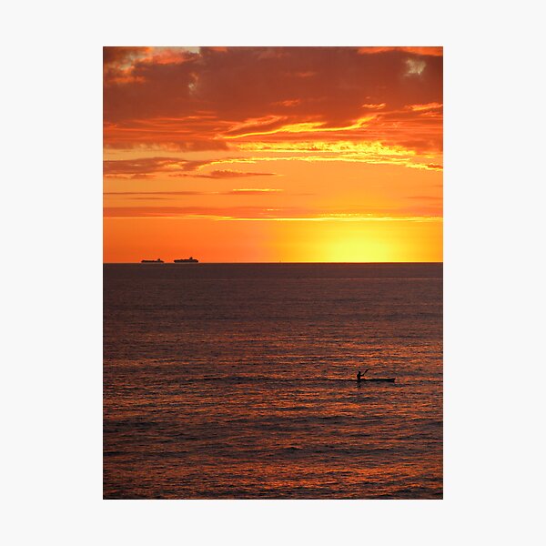 Paddle Out Photographic Print