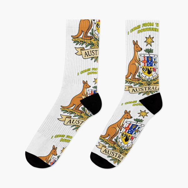 Item preview, Australian Coat of Arms – Cartoon Style Emu & Kangaroo Design designed and sold by Michael van der Hoorn.