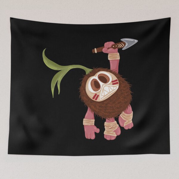 Item preview, Kakamora The Cute Coconut Monster  Active T-Shirt designed and sold by cr16doria.
