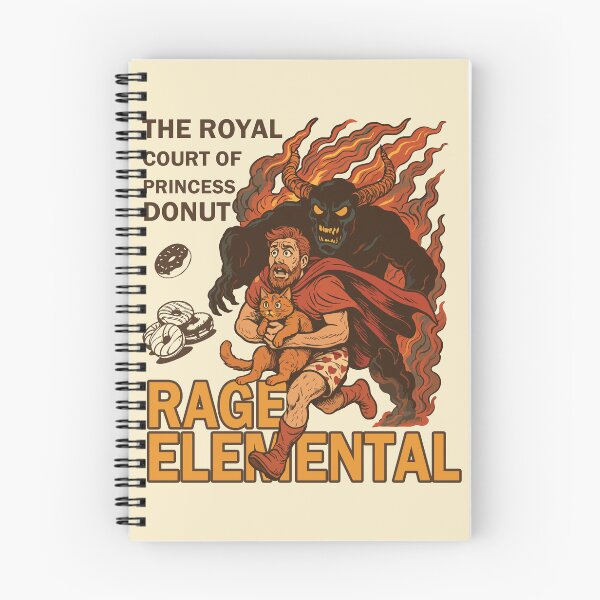 Item preview, Rage Elemental - Princess Donut Dungeon Crawler Carl designed and sold by RamblingsRose.