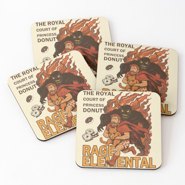 Item preview, Rage Elemental - Princess Donut Dungeon Crawler Carl designed and sold by RamblingsRose.