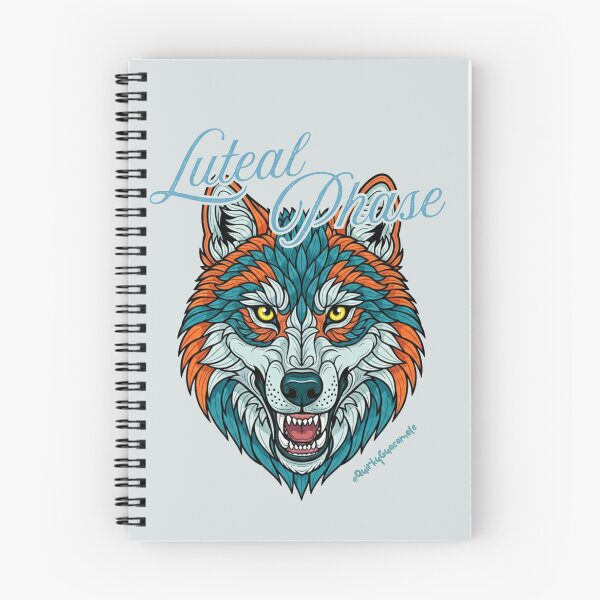 Item preview, Luteal Phase Wolf | PMDD Awareness designed and sold by QuirkyGuacamole.