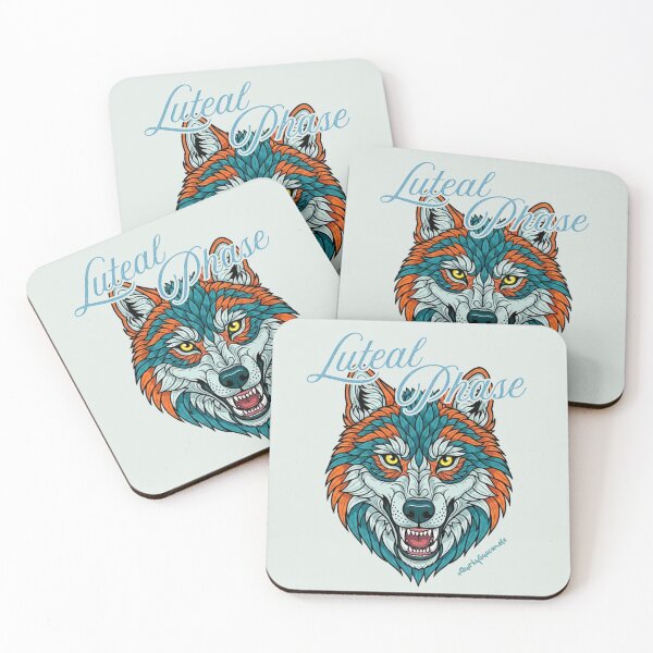 Item preview, Luteal Phase Wolf | PMDD Awareness designed and sold by QuirkyGuacamole.