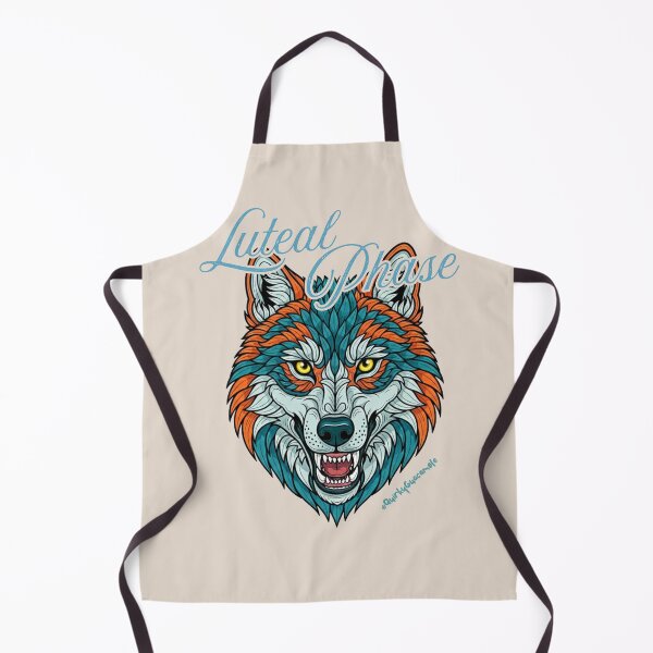Item preview, Luteal Phase Wolf | PMDD Awareness designed and sold by QuirkyGuacamole.