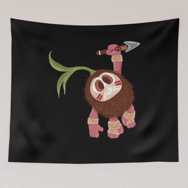 Item preview, Kakamora The Cute Coconut Monster  Active T-Shirt designed and sold by chirmas55.