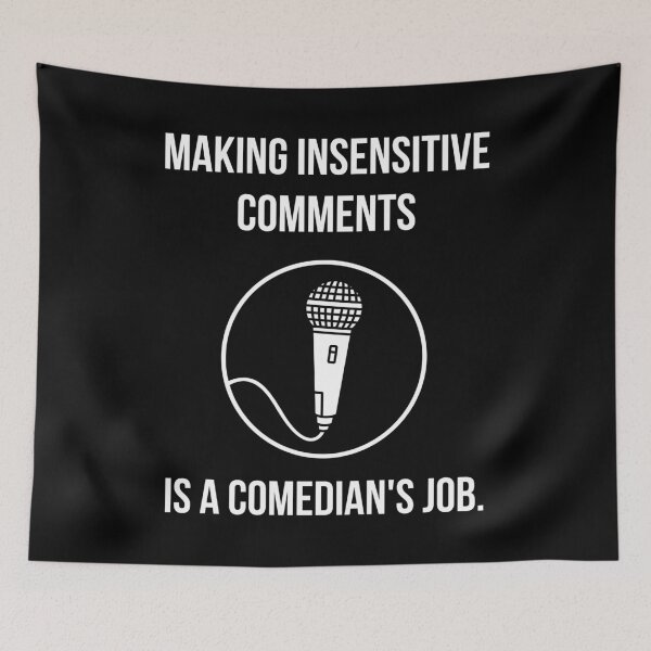 Item preview, A comedian’s job  designed and sold by Rachel the Artist .