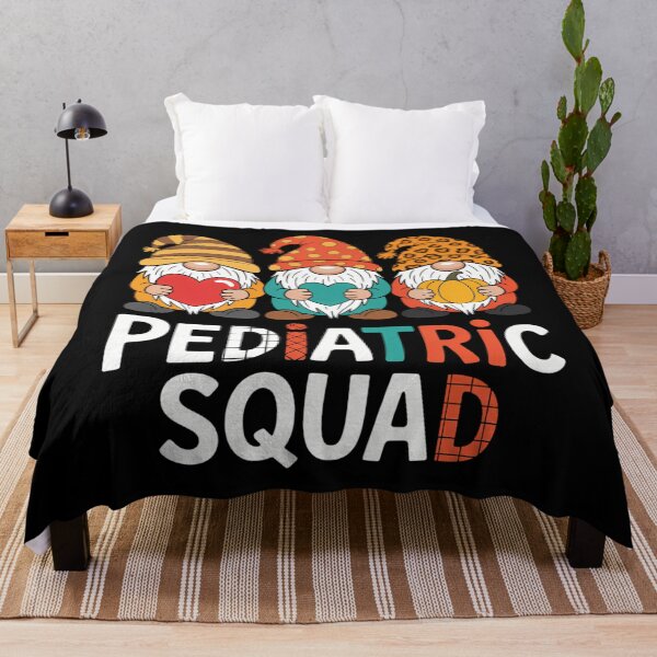 Item preview, Pediatric Squad Cute Gnomes Nurse Leopard Thanksgiving Fall designed and sold by waazwee6.