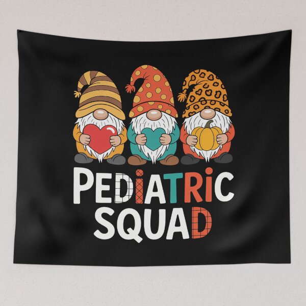 Item preview, Pediatric Squad Cute Gnomes Nurse Leopard Thanksgiving Fall designed and sold by waazwee6.