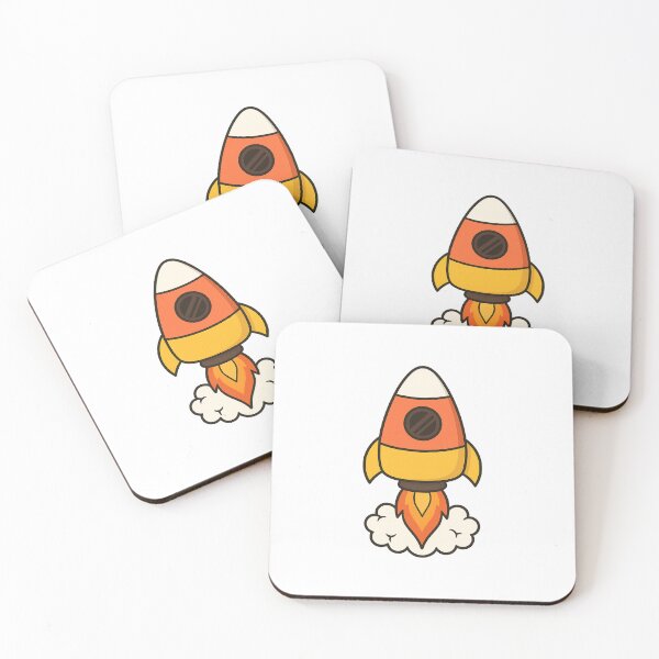 Item preview, Candy Corn Rocket Ship – Sweet Space Adventure designed and sold by BoldApparel.
