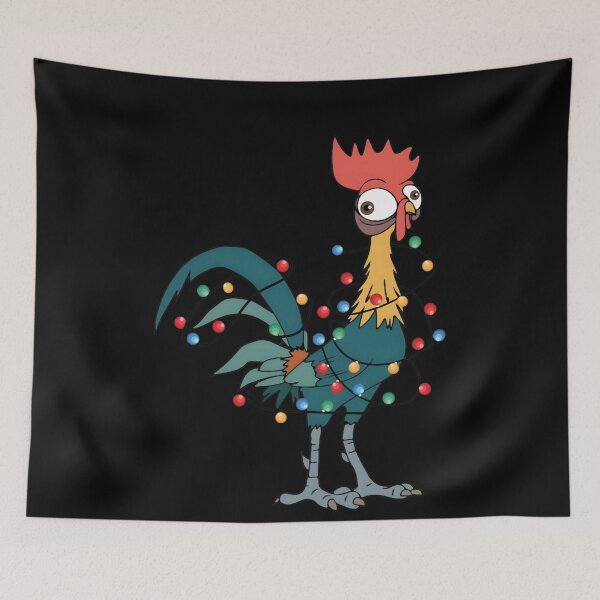 Item preview, Hei Hei Christmas Oversized T-Shirt designed and sold by chirmas55.