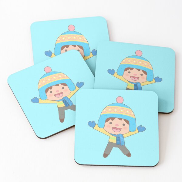 Item preview, A cute little boy enjoys playing in the snow on a snowy day designed and sold by nuchz.