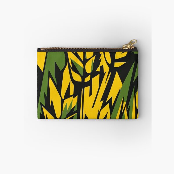 Item preview, Bold Yellow Green Wheat Grain Abstract Pattern designed and sold by Ed & Harmony.
