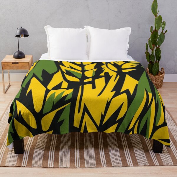 Item preview, Bold Yellow Green Wheat Grain Abstract Pattern designed and sold by Ed & Harmony.
