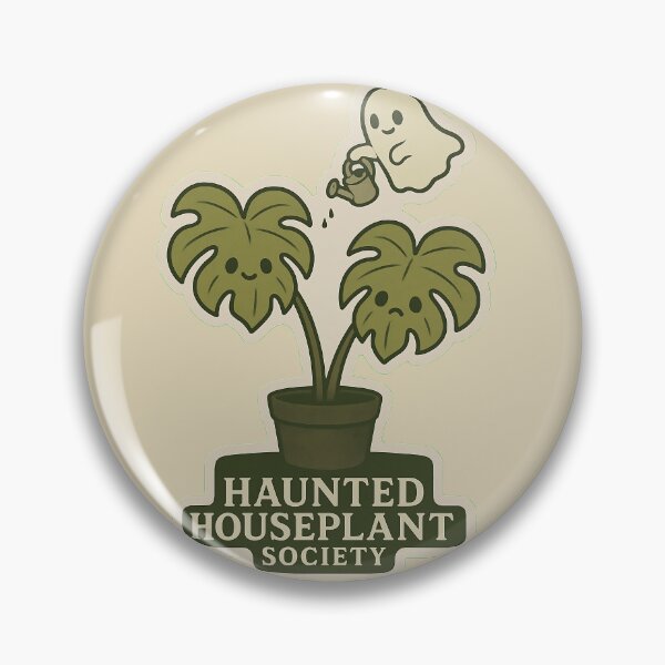 Item preview, Haunted Houseplant Society – Cute Ghost Plant Sticker designed and sold by EntropyArts.