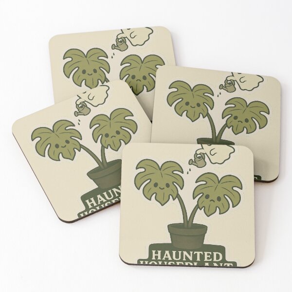 Item preview, Haunted Houseplant Society – Cute Ghost Plant Sticker designed and sold by EntropyArts.