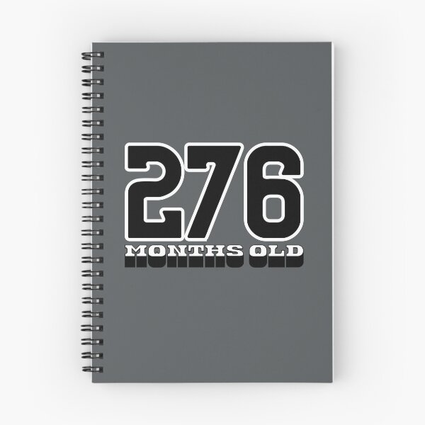Item preview, 276 Months Old — Funny 23rd Birthday Gag Design designed and sold by downUnderInk.