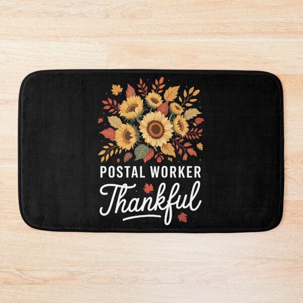 Item preview, Postal Worker Thankful Thanksgiving designed and sold by LunaCrazeArt.