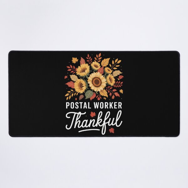 Item preview, Postal Worker Thankful Thanksgiving designed and sold by LunaCrazeArt.