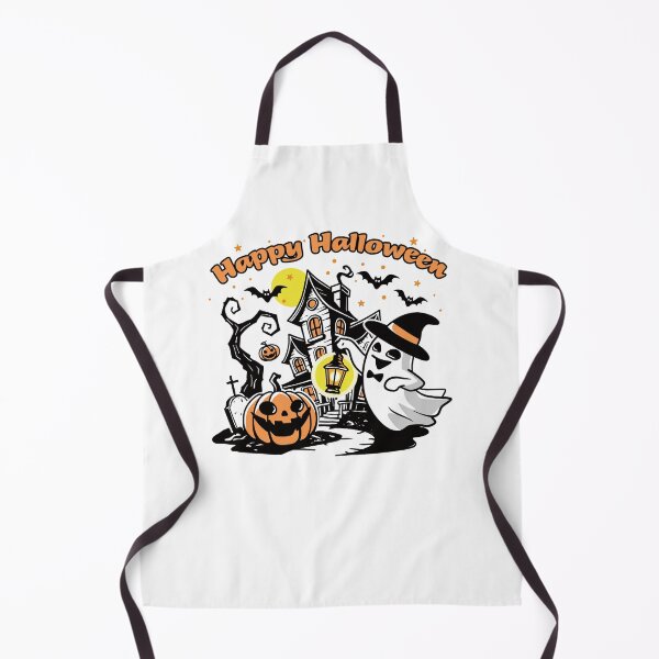 Item preview, Happy Halloween – Spooky Fun Haunted House Design_WH designed and sold by AckeeWolf.