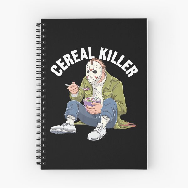 Item preview, Cereal Killer Funny Halloween Horror Movie Masked Man designed and sold by LouisaOReilly.
