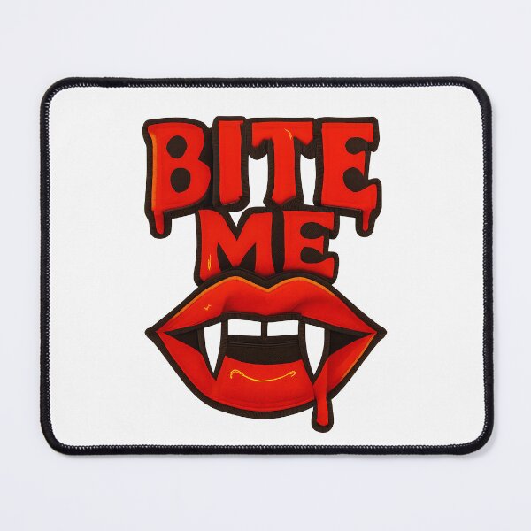 Item preview, Bite Me - Sassy Vampire Fangs T-Shirt designed and sold by FestivityFinds.