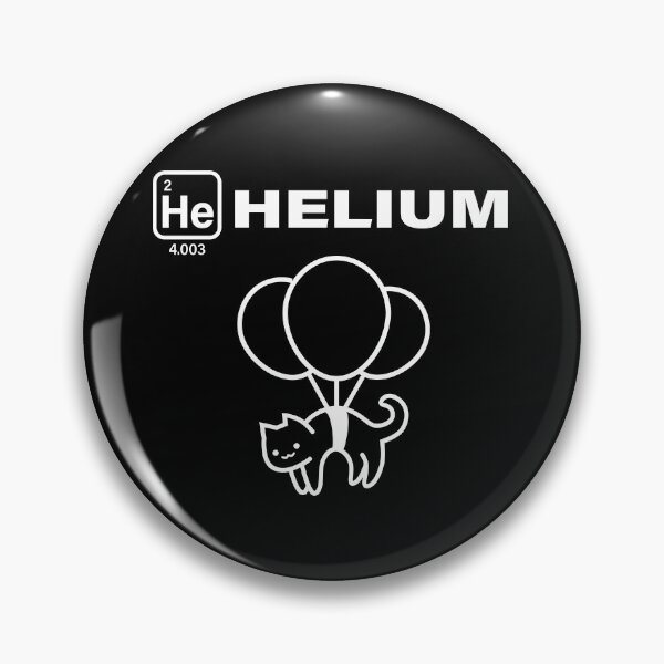 Item preview, Helium Element Symbol – Minimal Science Design_BK designed and sold by AckeeWolf.