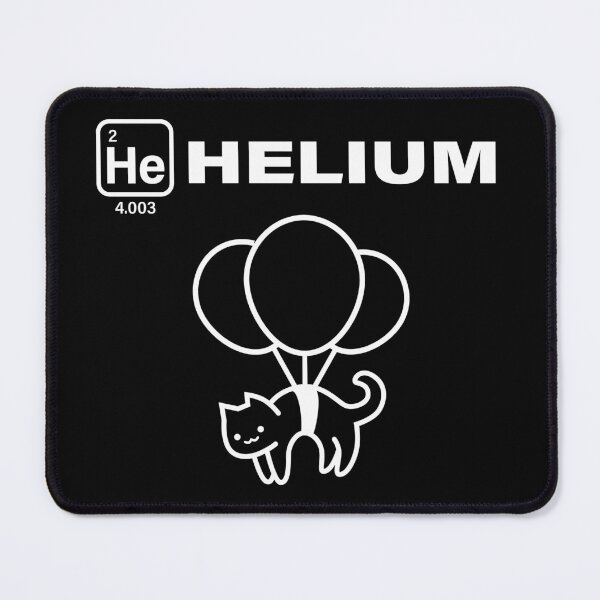 Item preview, Helium Element Symbol – Minimal Science Design_BK designed and sold by AckeeWolf.