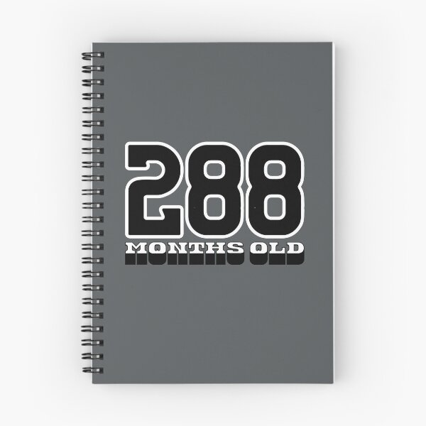 Item preview, 288 Months Old — Funny 24th Birthday Gag Design designed and sold by downUnderInk.