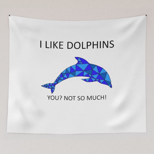 Item preview, I like dolphins designed and sold by mtsdesign.