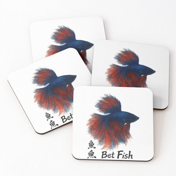 Item preview, Betta Fish Watercolor Art – Oriental Brush Style Painting designed and sold by Sitred123.