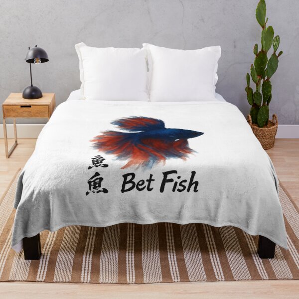 Item preview, Betta Fish Watercolor Art – Oriental Brush Style Painting designed and sold by Sitred123.