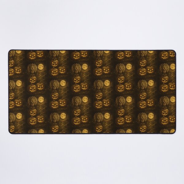 Item preview, Sri Lankan Luxe Halloween – Golden Kolam & Pumpkin designed and sold by Ceylon Luxe Collections.