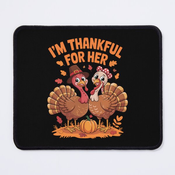 Item preview, Thankful Funny Thanksgiving Couples designed and sold by LunaCrazeArt.