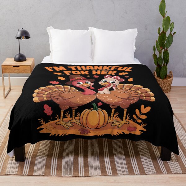 Item preview, Thankful Funny Thanksgiving Couples designed and sold by LunaCrazeArt.