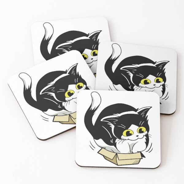 Item preview, Cat vs. Small Box – Funny Feline Behavior Design designed and sold by AckeeWolf.