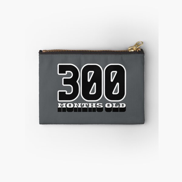 Item preview, 300 Months Old — Funny 25th Birthday Gag Design designed and sold by downUnderInk.