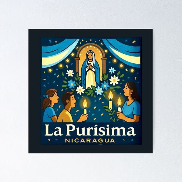 Item preview, La Purísima - Nicaragua designed and sold by Myra365Art.
