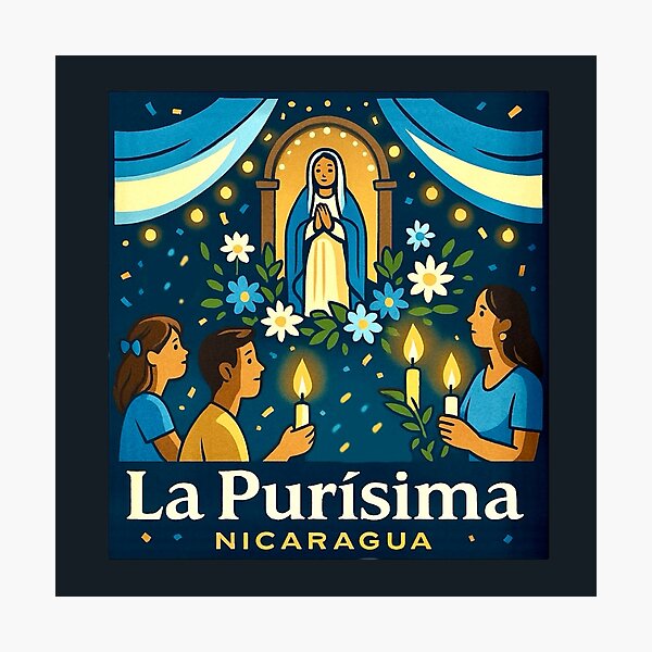 Item preview, La Purísima - Nicaragua designed and sold by Myra365Art.