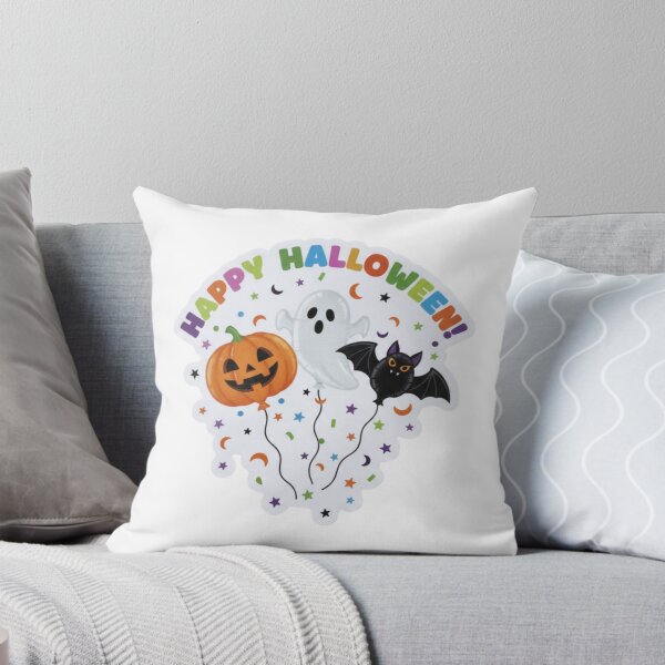 Item preview, Colorful Happy Halloween Balloon Magic designed and sold by PrintBreeze.