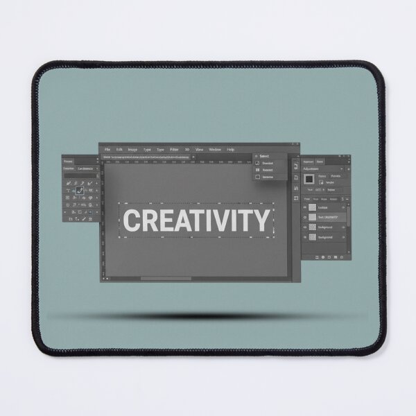 Item preview, CREATIVITY – Photoshop Interface Inspired Design designed and sold by SaicoGN.